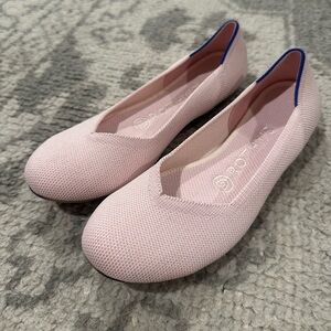 Rothy’s The Flat Round Toe Begonia Pink Brand New Size 6